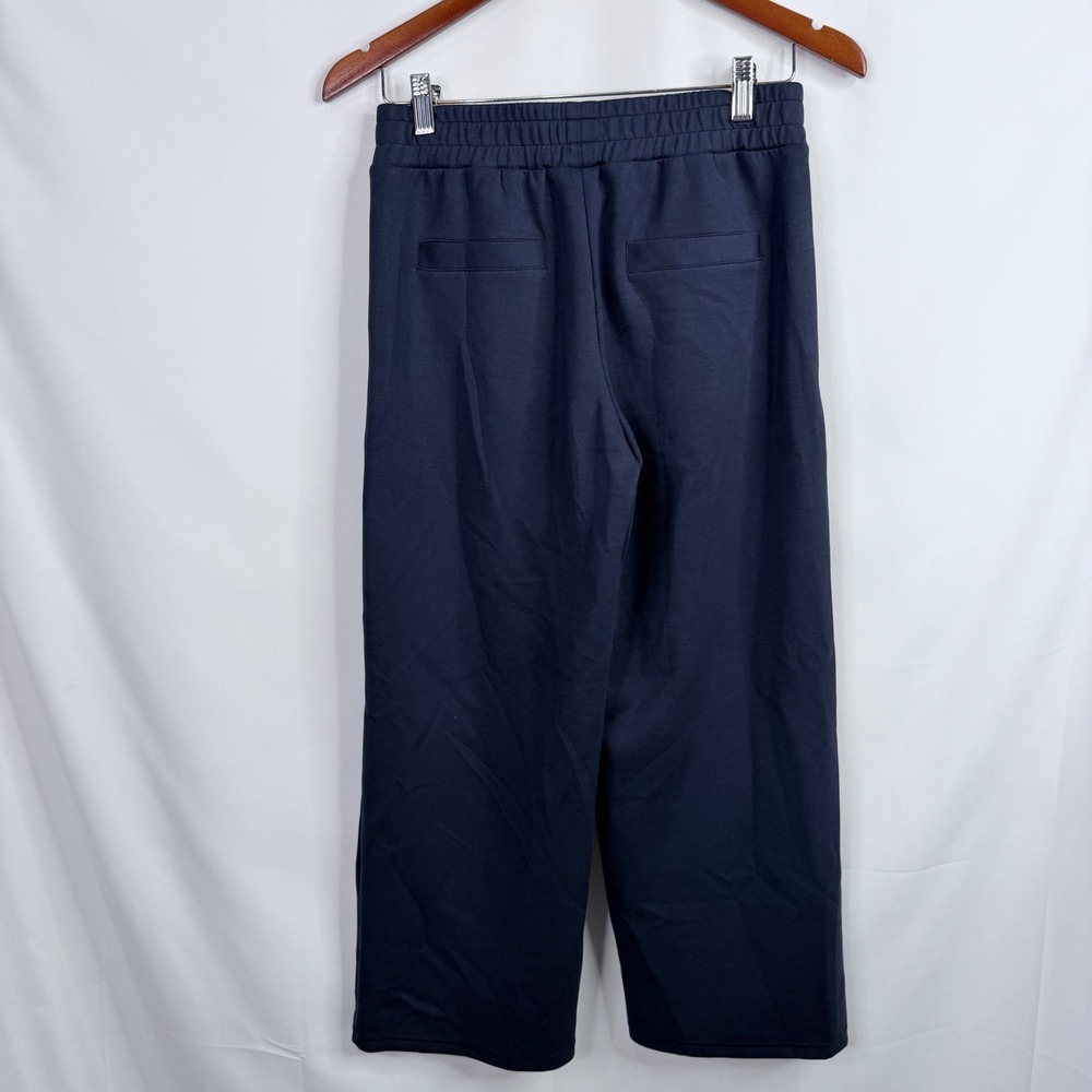 We Wander Performaluxe Pintuck Straight Pant Women Size SP Navy NWT - Picture 4 of 6
